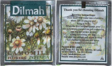 Dilmah Camomile Flowers Foil 1