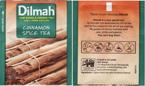 Dilmah Cinnamon Spice New