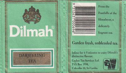 Dilmah Darjeeling Tea Paper