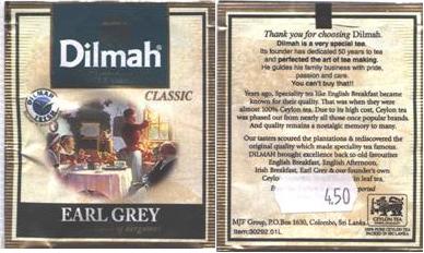 Dilmah Earl Grey Pruh Dole