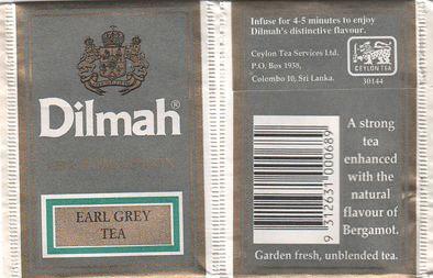 Dilmah Earl Grey Tea Paper