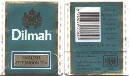 Dilmah English Afternoon Tea Paper