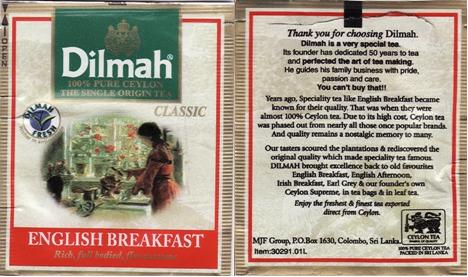 Dilmah English Breakfast Pruh