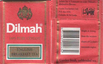 Dilmah English Breakfast Tea Paper