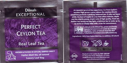 Dilmah Exceptional Perfect Ceylon Tea