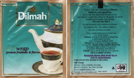 Dilmah Foil Wrap