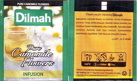 Dilmah Fun Teas Infusion Pure Camomnile Flowers