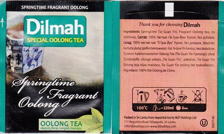 Dilmah Fun Teas Oolong Tea Springtime Fragrant Oolong