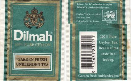 Dilmah Garden Fresh Unblend Paper