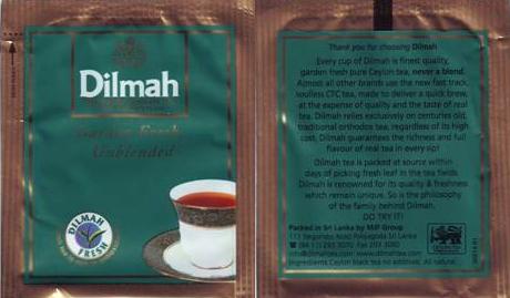 Dilmah Garden Fresh Unblended Foil