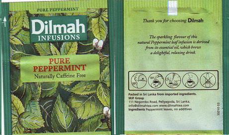 Dilmah Infusions Pure Peppermint New