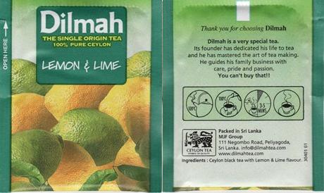 Dilmah Lemon Lime New