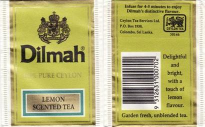 Dilmah Lemon Scented Tea Paper