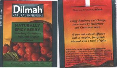 Dilmah Naturally Spicy Berry