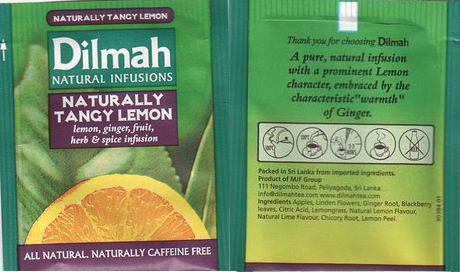 Dilmah Naturally Tangy Lemon Oval