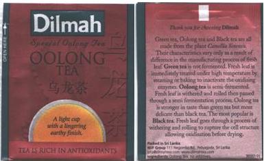 Dilmah Oolong Tea