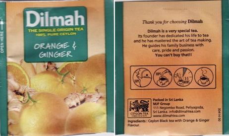 Dilmah Orange Ginger