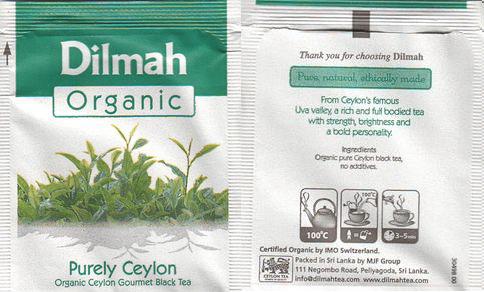 Dilmah Organic Purely Ceylon