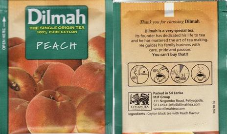 Dilmah Peach New