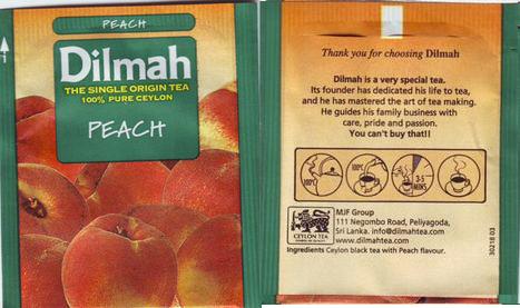 Dilmah Peach Oval