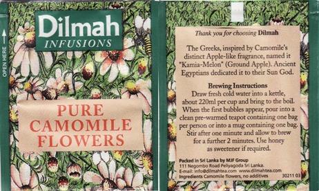 Dilmah Pure Camomile Flowers