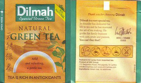 Dilmah SGT Green Tea New