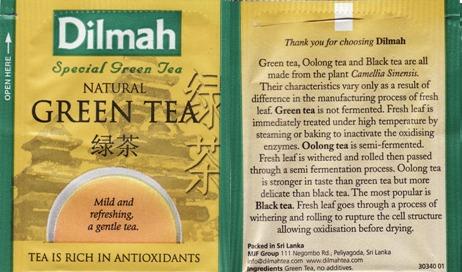 Dilmah SGT Green Tea