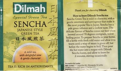 Dilmah SGT Sencha