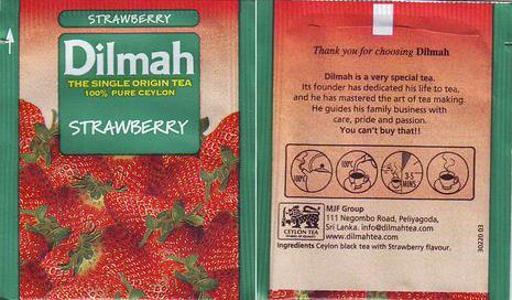 Dilmah Strawberry Oval