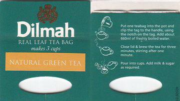 Dilmah Tea Pot Natural Green Tea