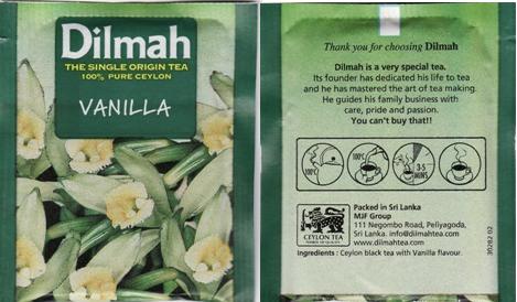 Dilmah Vanilla New No Open Here