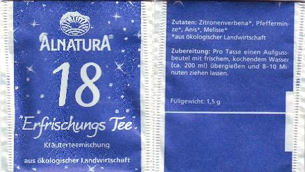 Alnatura 2007 18 Erfrischungs Tee