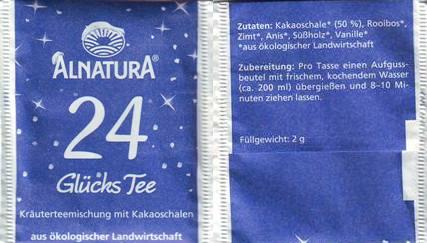 Alnatura 2007 24 Glücks Tee