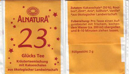 Alnatura 2009 23 Glücks Tee