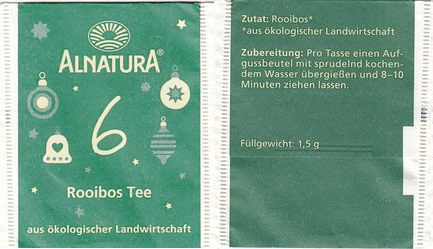 Alnatura 2012 06 3823EN6 Rooibos Tee