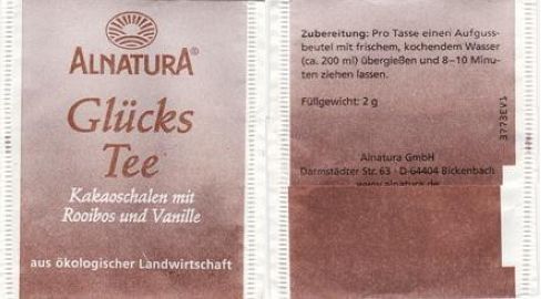 Alnatura XYZ83 Glücks Tee