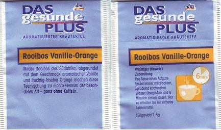 Das Gesunde Plus Rooibos Vanille Orange