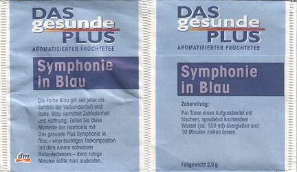 Das Gesunde Plus Symphonie in Blau