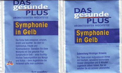 Das Gesunde Plus XWP36 Symphonie in Gelb