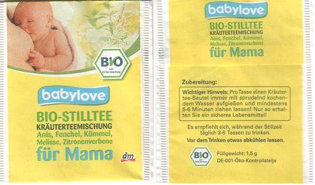 DM Drogerie 03212391 Babylove Bio Stilltee Fur Mama