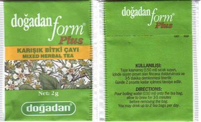 Dogadan 1 Form Plus Karisik Bitki Cayi