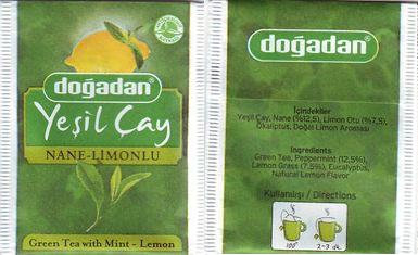 Dogadan 3 Yesil Cayi Nane Limonlu