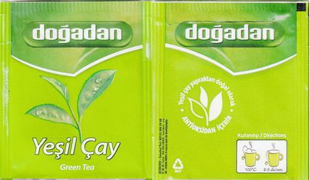 Dogadan Yesil Cay Green Tea No Flap