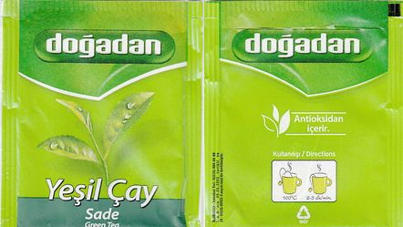 Dogadan Yesil Cay Sade No Flap