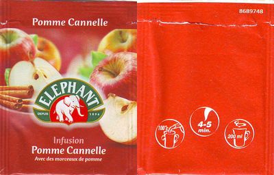 Elephant 8689748 Infusion Pomme Canelle