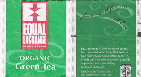 Equal Exchange Organic Green Tea