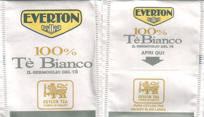 Everton 100 Percent Té Blanco