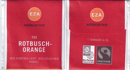 Eza Tee Rotbusch Orange