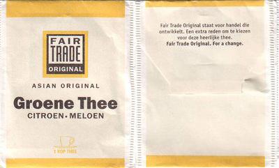 Fair Trade Original 956014 Groene Thee Citroen Meloen