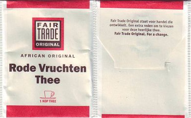 Fair Trade Original 956066 African Original Rode Vruchten Thee